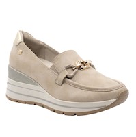 MOCASIN MUJER STHEF BEIGE 8274